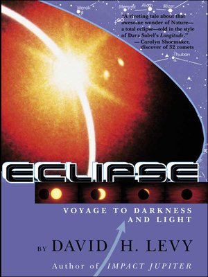 cover image of Eclipse: A Journey to Darkness and Light
